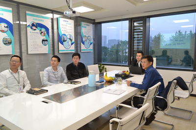 熱烈歡迎杭州上城區科技局領導蒞臨創綠家指導