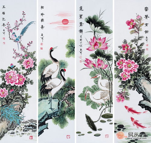 當代國畫名家石開花鳥畫作品 在欣賞中捕捉升值的饋贈藝術